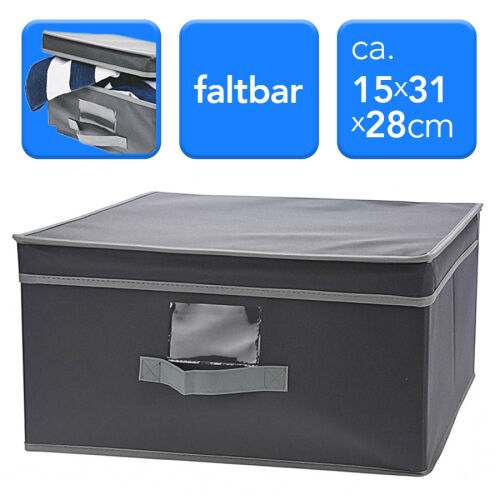 Aufbewahrungsbox mit Deckel ca.31x28x15cm