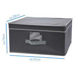 Aufbewahrungsbox mit Deckel ca.31x28x15cm