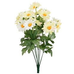 Künstlicher Margeriten Blumenstrauss ca.54cm  - Gelb