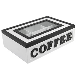 Kaffee-Box 6 Fächer " Coffee "