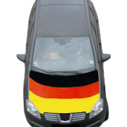 Deutschland Fahne für Motorhaube