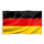 XL Deutschland Fahne mit Ösen ca.180x120cm