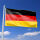 XL Deutschland Fahne mit Ösen ca.180x120cm