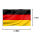 XL Deutschland Fahne mit Ösen ca.180x120cm
