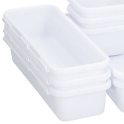 Schubladen-Organizer 8er Set Weiss