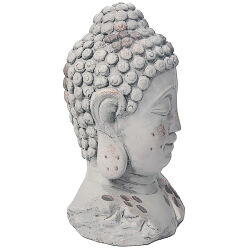Buddhakopf Vintage Deko Figur ca.19,5cm