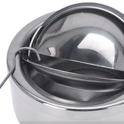 Aschenbecher Stahl ca.11,5cm