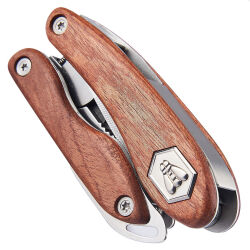 Laguiole Multitool " Rosewood " mit 8 Funktionen