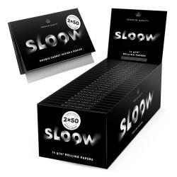Sloow doppelt kurz 25er Box/100 Blatt