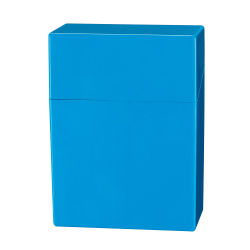 Zigarettenbox " 30er Kunststoff " Champ - Blau