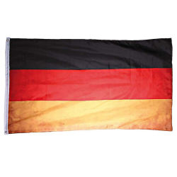 Deutschland Fahne im Vintage-Look ca.150 x 90cm