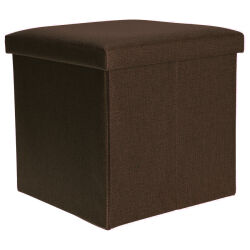 Klapp Sitzhocker ca.38x38x38cm Braun