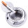 Aschenbecher mit Deckel aus Stahl ca.10cm Champ