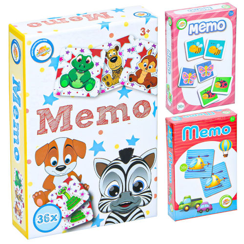 Kinder Memo-Spiel 36-tlg toy universe