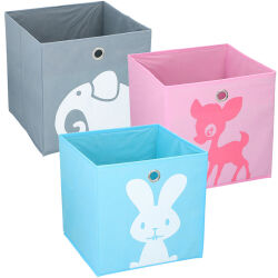 Aufbewahrungsbox Kindermotiv ca.28x28x28cm