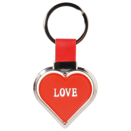 Schlüsselanhänger Herz Love - Rot