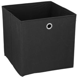 Aufbewahrungsbox ca.30x30x30cm - Schwarz