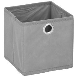 Aufbewahrungsbox ca.15x15x15cm - Grau