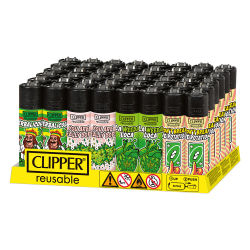 Clipper Feuerzeug " Herbalicious " 48er Display