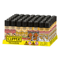 Clipper Feuerzeug " Shawarma Drama " 48er Display