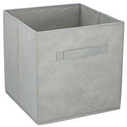 Aufbewahrungsbox mit Griff ca.30x30x30cm - Grau