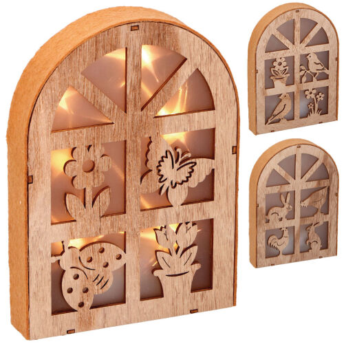 Frühlings-Deko-Element mit 5 LED Grundig