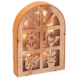 Frühlings-Deko-Element mit 5 LED Grundig
