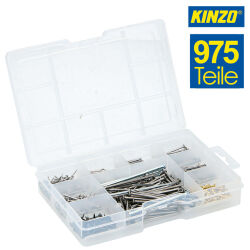 Nägel & Stifte Set 975 teilig KINZO
