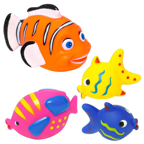 Badespielzeug Fische 4er Set Eddy Toys