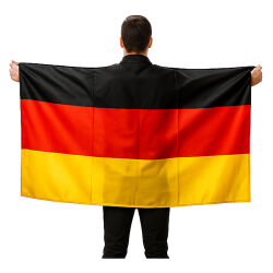 Deutschland Umhangfahne ca. 150 x 90cm