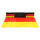 Deutschland Umhangfahne ca. 150 x 90cm