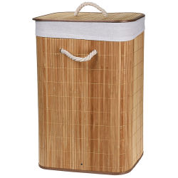 Wäschekorb " Bambus" ca.60x40x30cm - Braun