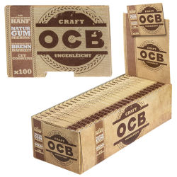 OCB CRAFT Ungebleicht doppelt kurz 25er Box/100 Blatt