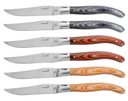 Laguiole 6er Steakmesser-Set Bouscaillous