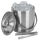 Eiseimer mit Deckel und Zange ca. 1,7L