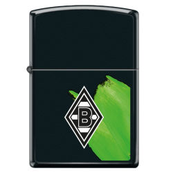 Zippo Borussia Mönchengladbach schwarz matt...