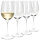 Weißweingläser 4er Set je für ca. 400ml Elegance
