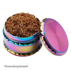 Grinder Metall " Rainbow " 65mm mit Geschenkbox Champ High