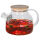 Teekanne mit Bambus-Deckel ca.950ml