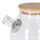 Teekanne mit Bambus-Deckel ca.950ml