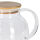 Teekanne mit Bambus-Deckel ca.950ml