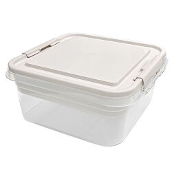 Organizer Aufbewahrungsbox mit Deckel - Beige