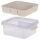 Organizer Aufbewahrungsbox mit Deckel - Beige