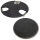 B-Ware: Glasuntersetzer Set Edelstahl 7-tlg - Silber-farbig