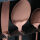 Besteckset 16 Teilig Edelstahl Alpina - rosegold farbig