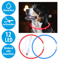 LED Hundehalsband