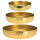 Deko-Schalen 3er Set - gold-farbig