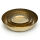 Deko-Schalen 3er Set - gold-farbig