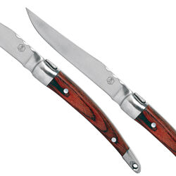Laguiole 6er Steakmesser-Set DOMAINE Carladez