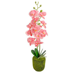 Künstliche Orchidee ca.41cm - Rosa
